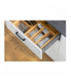 Szuflada AXISPRO 450mm antracyt - niska H84 GTV PB-AXISPRO-KPL450A