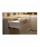 Szuflada AXISPRO 450mm biała - średnia H116 GTV PB-AXISPRO-KPL450B1