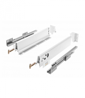 Modern Box kwadratowy 250mm niski 40kg biały GTV PB-KW-KPL250A1