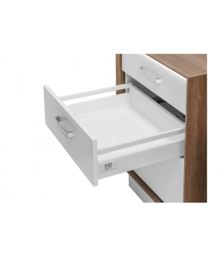 Modern Box kwadratowy 300mm średni GTV PB-KW-KPL300B