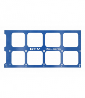 Szablon wiertarski do szuflad MB i AxisPro GTV PB-SZABLON-AXIS-MB