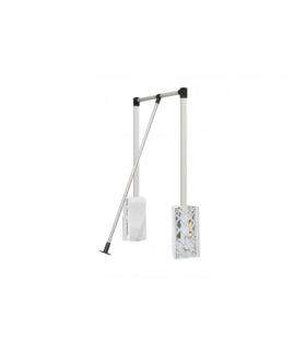 Pantograf z podnośnikiem olejowym - 545mm - 700mm (stalowy-biały) GTV PG-ST4560-10