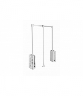 Pantograf z podnośnikiem olejowym - 545mm - 700mm (stalowy-100% biały) GTV PG-ST4560-10A