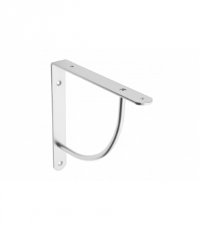 Podpórka do półki ze wzmocnieniem łukowym (aluminium) GTV PP-LUK-00-05