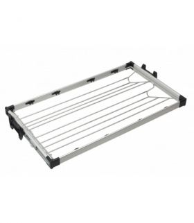Szuflada na obuwie aluminium do szaf 90cm pełny wysuw GTV PP-OBUW90-PW