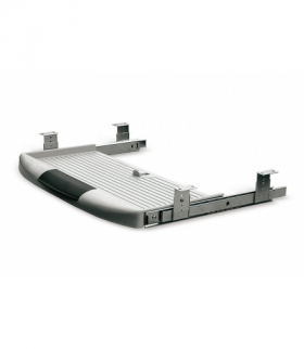 Półka pod klawiaturę (czarna) GTV PU-KEY027-20