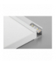 Profil aluminiowy LED cokołowy wąski, nabijany GLAX Mini silver L 3007 mm GTV PA-GLAXMNBJW3M-AL
