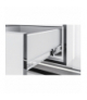 Prowadnica kulkowa VERSALITE PLUS H45 L-550mm ze spowalniaczem GTV PK-L-H45-550