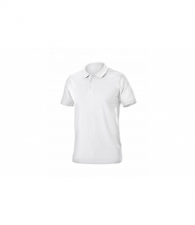 Polo bawełniane, biały, M