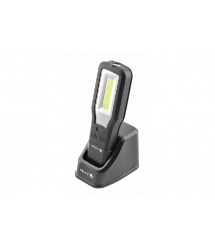 Lampa warsztatowa z bazą LED USB Hogert HT1E408