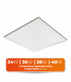 Oprawa LED ORIO 60X60 36W barwa NEUTRALNA NEXUS 02NSOO36WNB