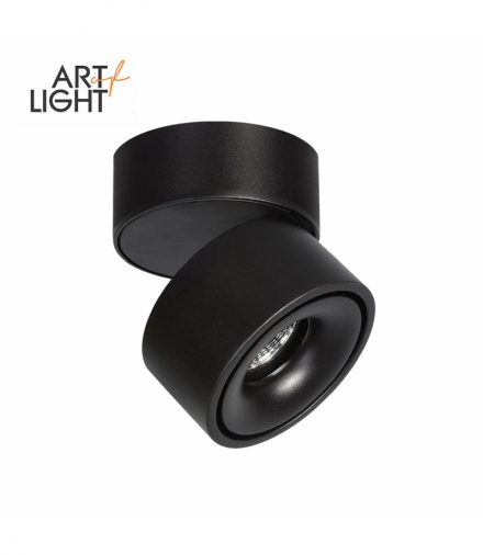 Oprawa LAHTI DIM CZARNA 10,5W barwa CIEPŁOBIAŁA (ściemnialna) KOBI LIGHT KQLI10BD