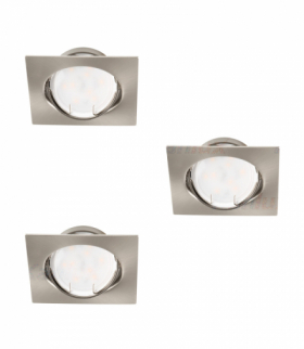 Zestaw opraw do wbudowania wraz z źródłem TRIBIS GU10 Kanlux 23851