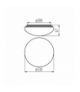 Plafoniera LED CORSO LED v2 4000K Kanlux 31224