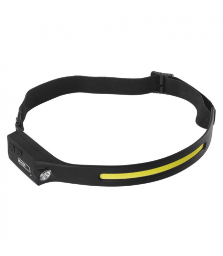 Latarka czołowa LED COB, 380 lm Li-Pol 1200mAh ładowalna EMOS P3541