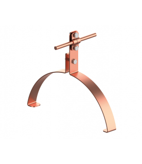 Uchwyt gąsiorowy WZÓR 23 Z-śruba H 10 cm /CU/ TYP AN-151T/CU/