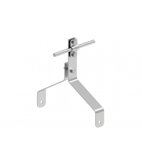 Uchwyt gąsiorowy profilowany Z-śruba WZÓR 22 H 10 cm /OH/ TYP AN-151S/OH/