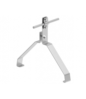 Uchwyt gąsiorowy profilowany Z-śruba WZÓR 26 H 10 cm /OH/ TYP AN-151Z/OH/