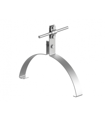 Uchwyt gąsiorowy uniwersalny 210mm Z-śruba H 10 cm /OH/ TYP AN-15G/OH/