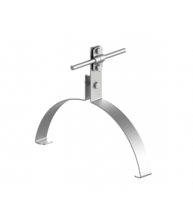 Uchwyt gąsiorowy uniwersalny 210mm Z-śruba H 13 cm /OH/ TYP AN-14G/OH/