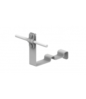 Uchwyt dachówkowy profilowany prosty Z-śr. WZÓR 18 H 10cm /OG/ TYP AN-25P/OG/