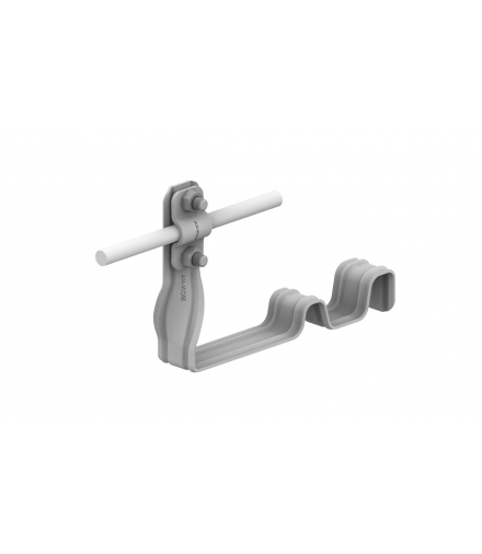 Uchwyt dachówkowy profilowany skręcony Z-śr. WZÓR 15 H 10cm /OG/ TYP AN-28M/OG/-N