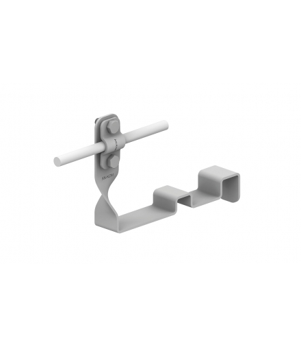 Uchwyt dachówkowy profilowany skręcony Z-śr. WZÓR 23 H 10cm /OG/ TYP AN-28W/OG/