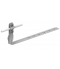 Uchwyt dachówkowy regulowany skręcony Z-śruba L 28cm,H 11,6cm /OG/ TYP AN-28K/OG/-N