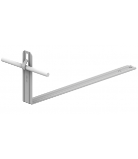 Uchwyt dachówkowy uniwersalny prosty Z-zag. L 28cm,H 10,4cm /OG/ TYP AN-19A/OG/-N