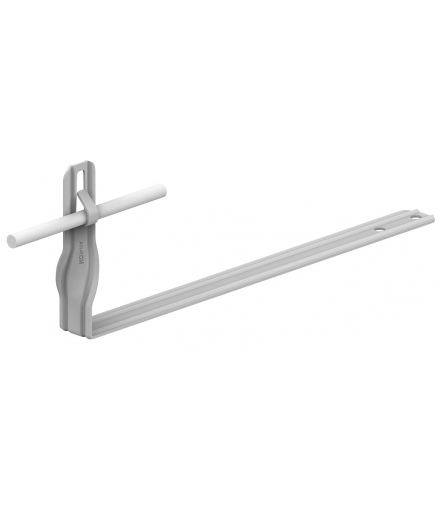 Uchwyt dachówkowy uniwersalny skręcony Z-zag. L 42cm,H 10,4cm /OG/ TYP AN-23A/OG/-N