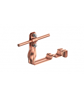 Uchwyt dachówkowy profilowany skręcony Z-śr. WZÓR 3 H 10cm /CU/ TYP AN-27G/CU/-N