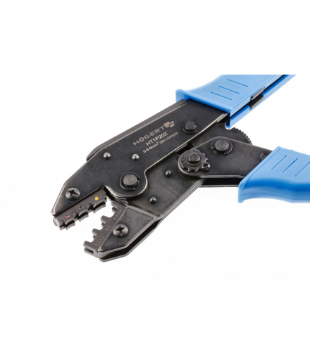 Szczypce do zaciskania końcówek izolowanych 0,5~6,0 mm2 Hogert HT1P202