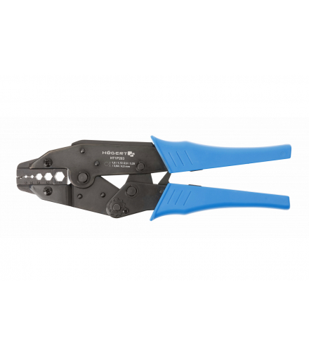 Szczypce do zaciskania końcówek typu KOAX 1,0~4,5 mm2 Hogert HT1P203