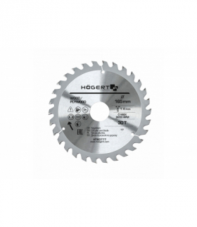 Tarcza pilarska 165x30Tx30 Hogert HT6D777
