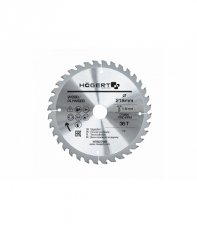 Tarcza pilarska 216x36Tx30 Hogert HT6D786
