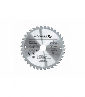 Tarcza pilarska 216x48Tx30 Hogert HT6D787