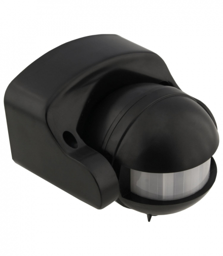 CZUJNIK RUCHU 180 ST. CZARNY ANLUX 0105006