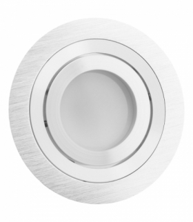 RAMKA DEKORACYJNA OPRAWY DO WBUDOWANIA MR16 OKRĄGŁA RUCHOMA ALUMINIOWA ANLUX 0104005