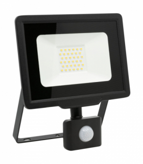 NAŚWIETLACZ LED XENO 30W Z CZUJNIKIEM RUCHU IP65 ZIMNY BIAŁY ANLUX 0101016