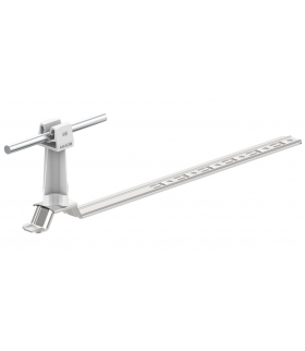 Uchwyt dachówkowy uniwersalny Z-zatrz. L 28cm,H 7cm /OH/ szary TYP AN-19KP/OH/S-N