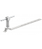 Uchwyt dachówkowy uniwersalny Z-zatrz. L 28cm,H 7cm /OH/ szary TYP AN-19KP/OH/S-N
