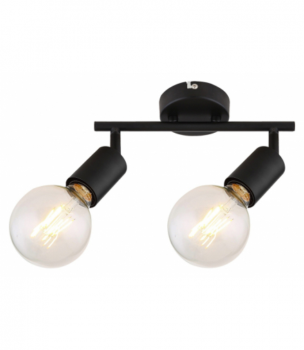 Oświetlenie punktowe Lamar E27 2x MAX 40W Rabalux 3987
