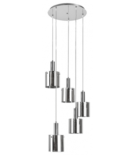 Lampa wisząca Donati E27 5x MAX 60W Rabalux 5251