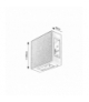 Zewnętrzna lampa ścienna Lippa LED 6W ciepła biel 3000K 360lm Rabalux 7318