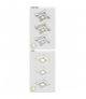 Lampa ścienna Taneli LED 12W barwa regulowana 3000-6000K 880lm Rabalux 6960