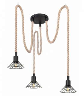 Lampa wisząca Daryl E27 3x MAX 40W Rabalux 5272