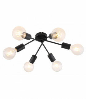 Lampa sufitowa Lamar E27 6x MAX 40W Rabalux 3990