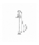 Lampa podłogowa Fabian E27 2x MAX 40W Rabalux 5246