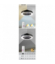 Lampa sufitowa z wentylatorem Adonias LED 35W barwa regulowana 3000-6000K 1600lm Rabalux 5419