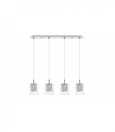 Lampa wisząca Duchess G9 4x MAX 40W Rabalux 3116